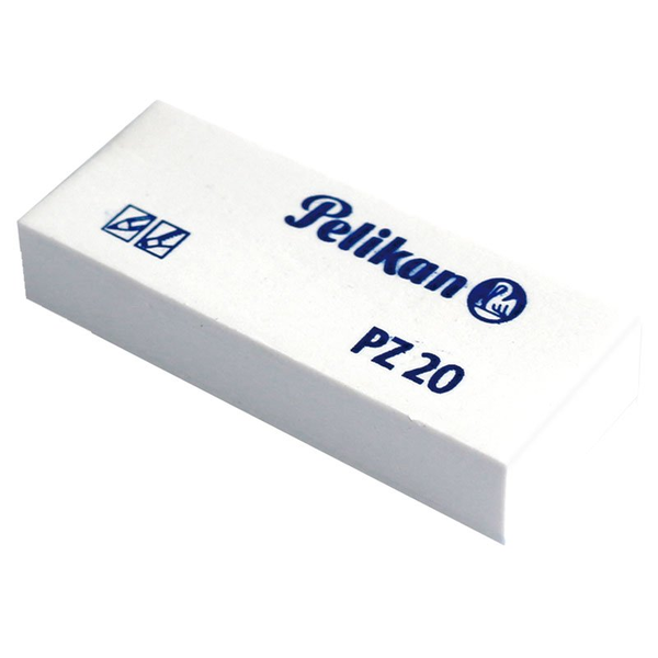 Borrador Blanco Pz 20