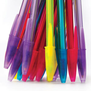 Esferos de colores